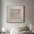 Beige and Brown Abstract Texture Wall Art  #AT045