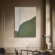 Green Abstract Wall Art  #AT099
