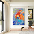 Abstract Goldfish Animal Wall Art #DL063