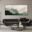 Green Abstract Texture Wall Art #AT031