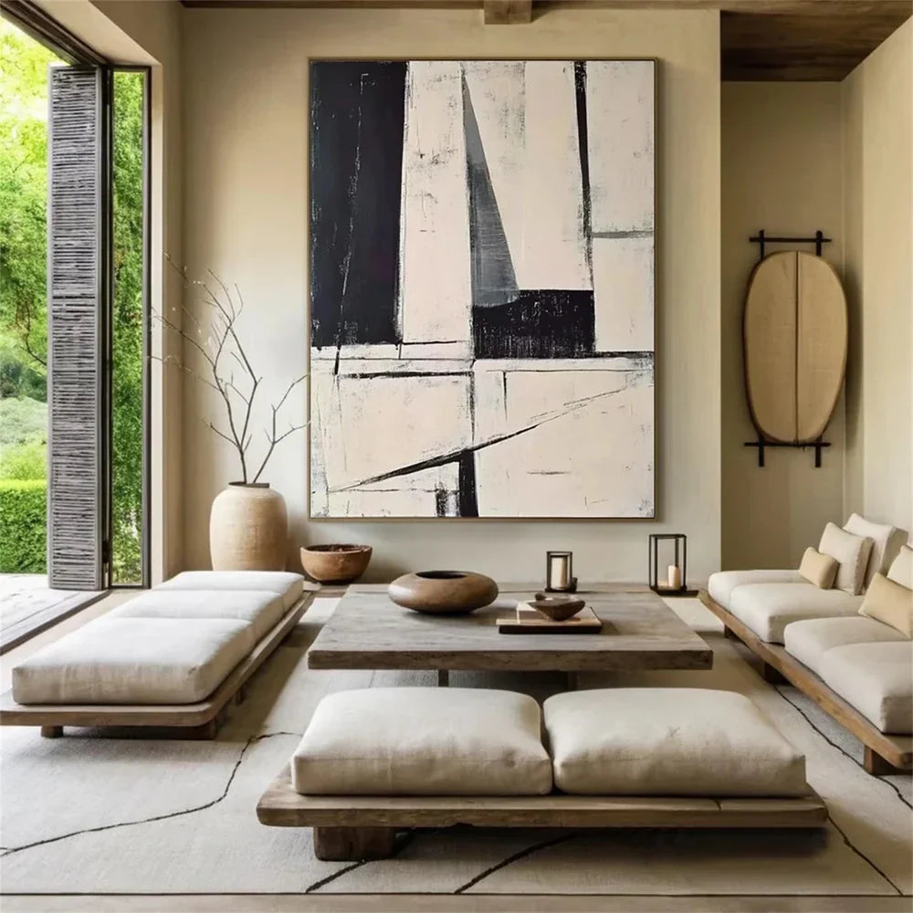 Wabi Sabi Abstract Wall Art #WT057