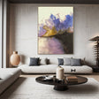 Textured Violet Luxury | Purple Gold