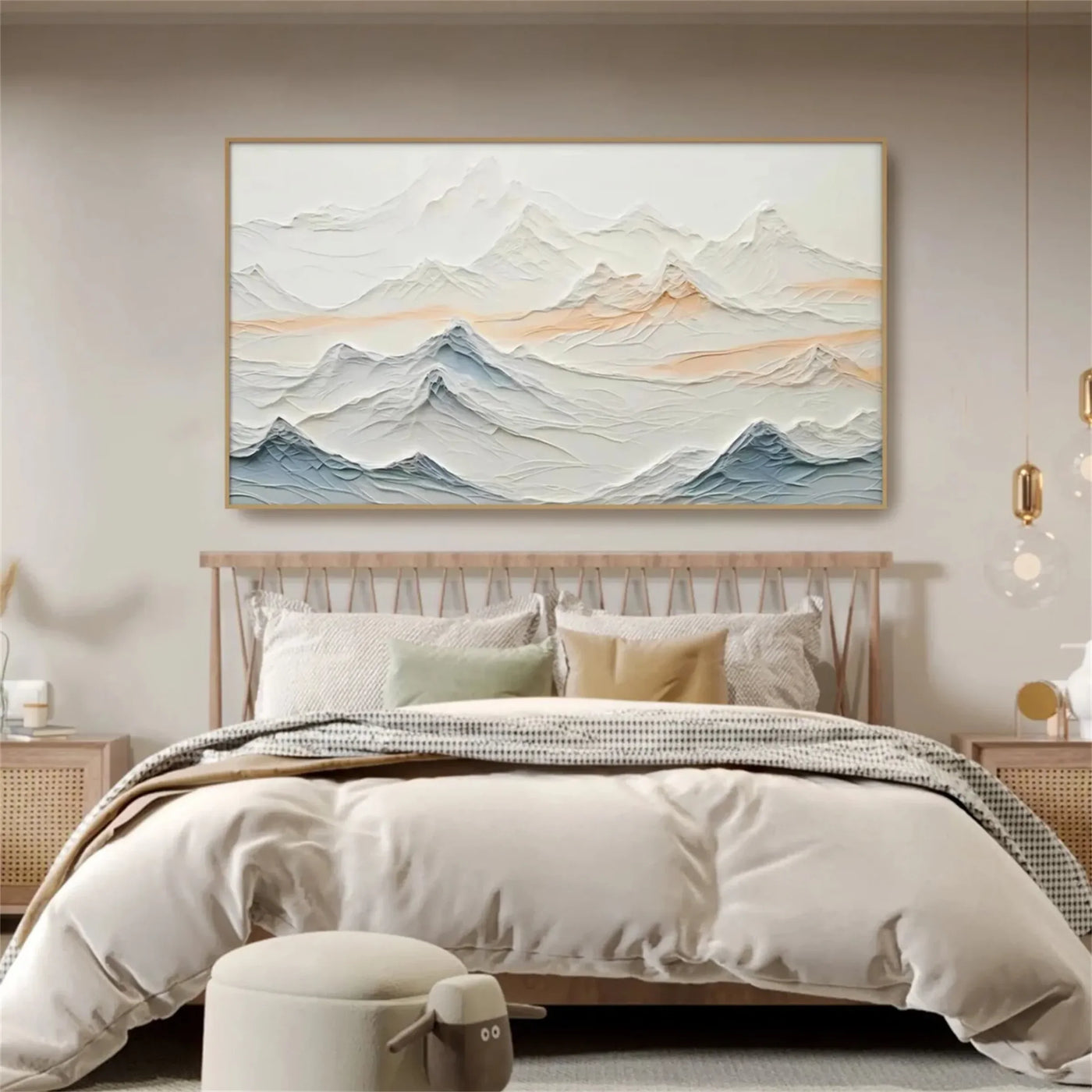 Mountain Textured Wall Art #MS030