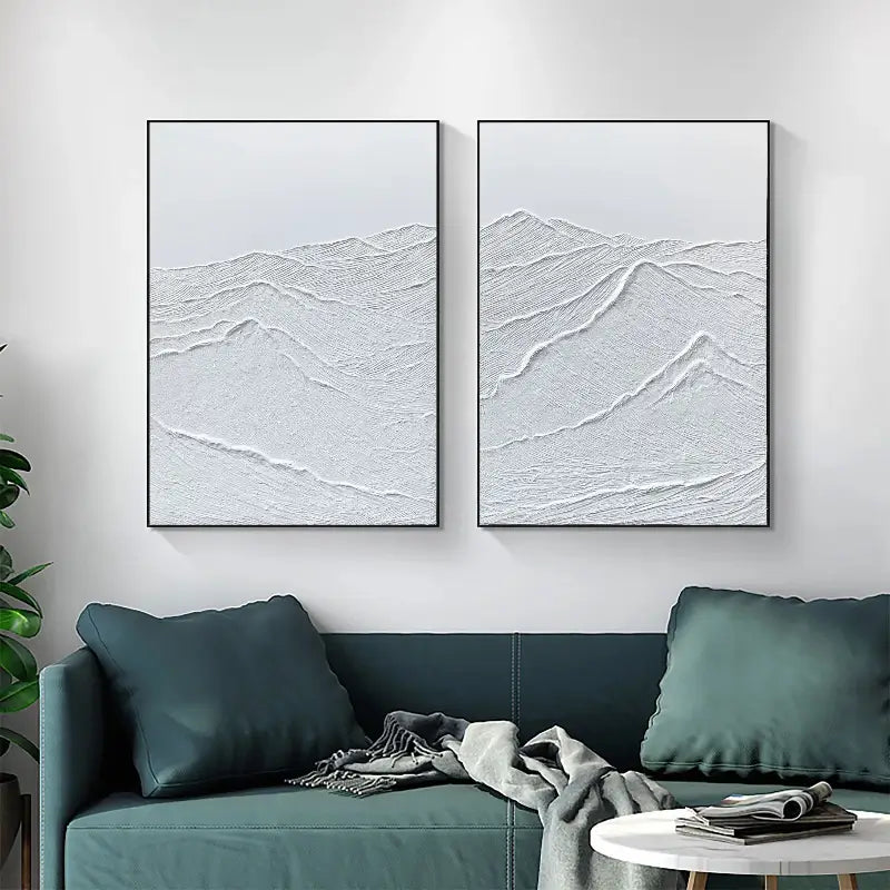 Mountain Textured Wall Art Set of 2 #MS023