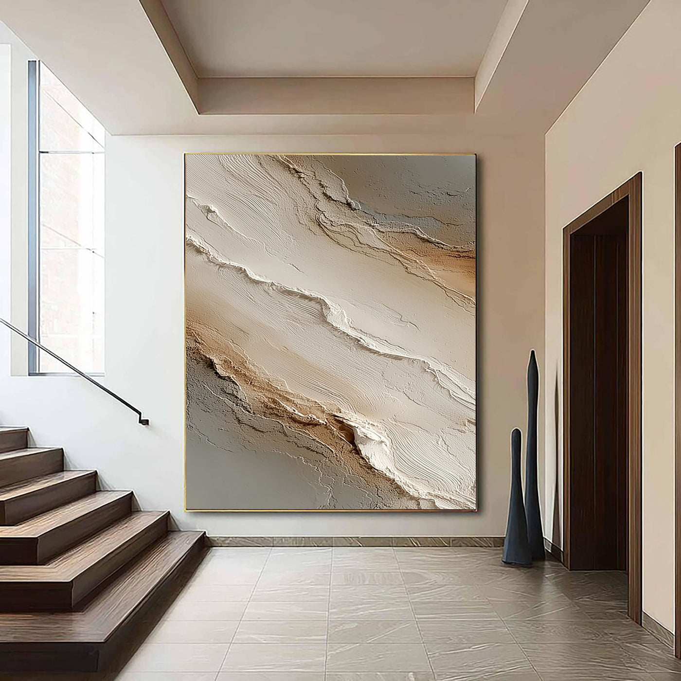 Layered Earthy Textures | Neutral Tones