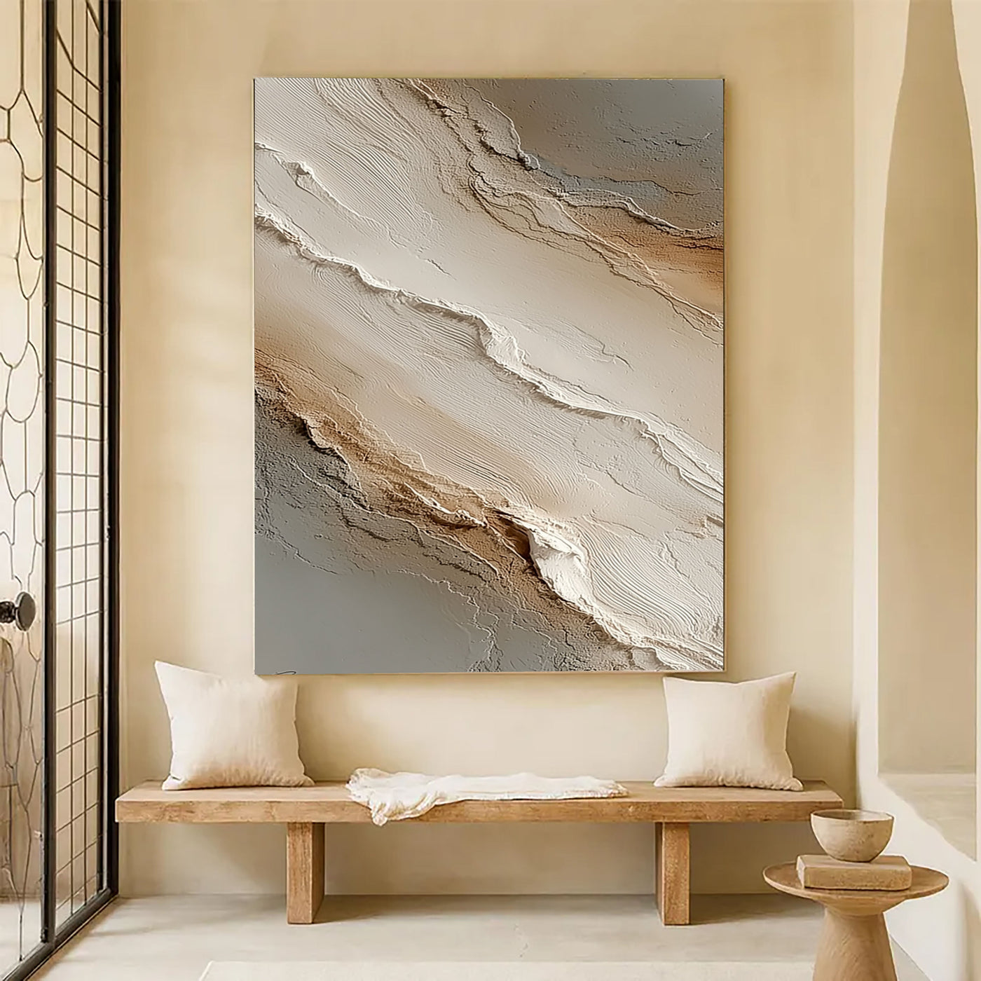 Layered Earthy Textures | Neutral Tones