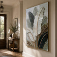 Impressionist Art | Gilded Leaf Relief