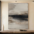 Monochrome Textured Horizon | Dark Depths