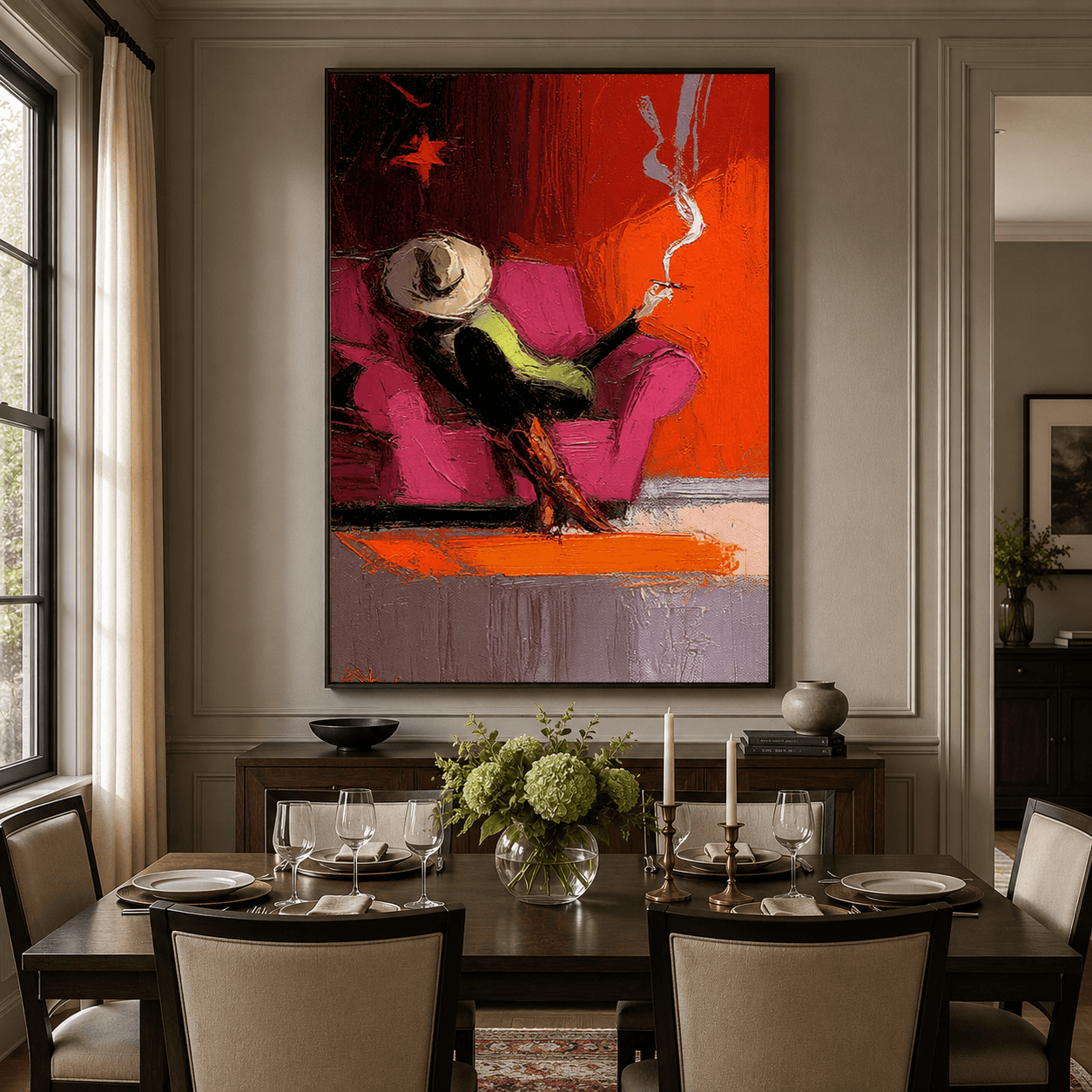 Impressionist Art | Star Cowgirl Haze