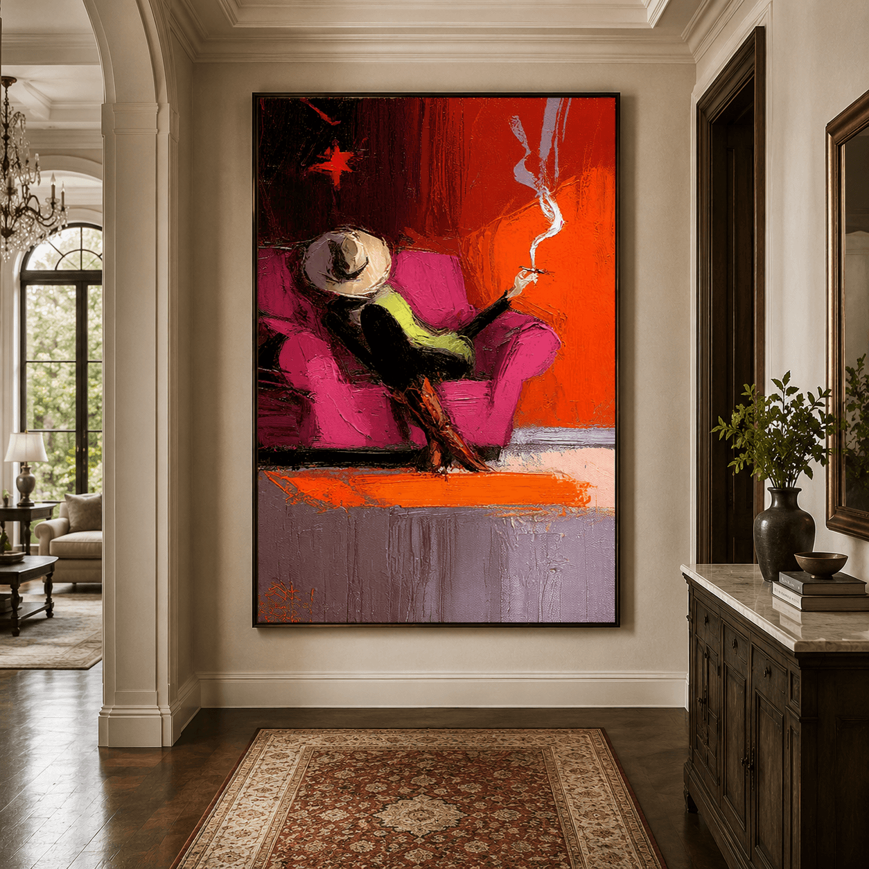 Impressionist Art | Star Cowgirl Haze
