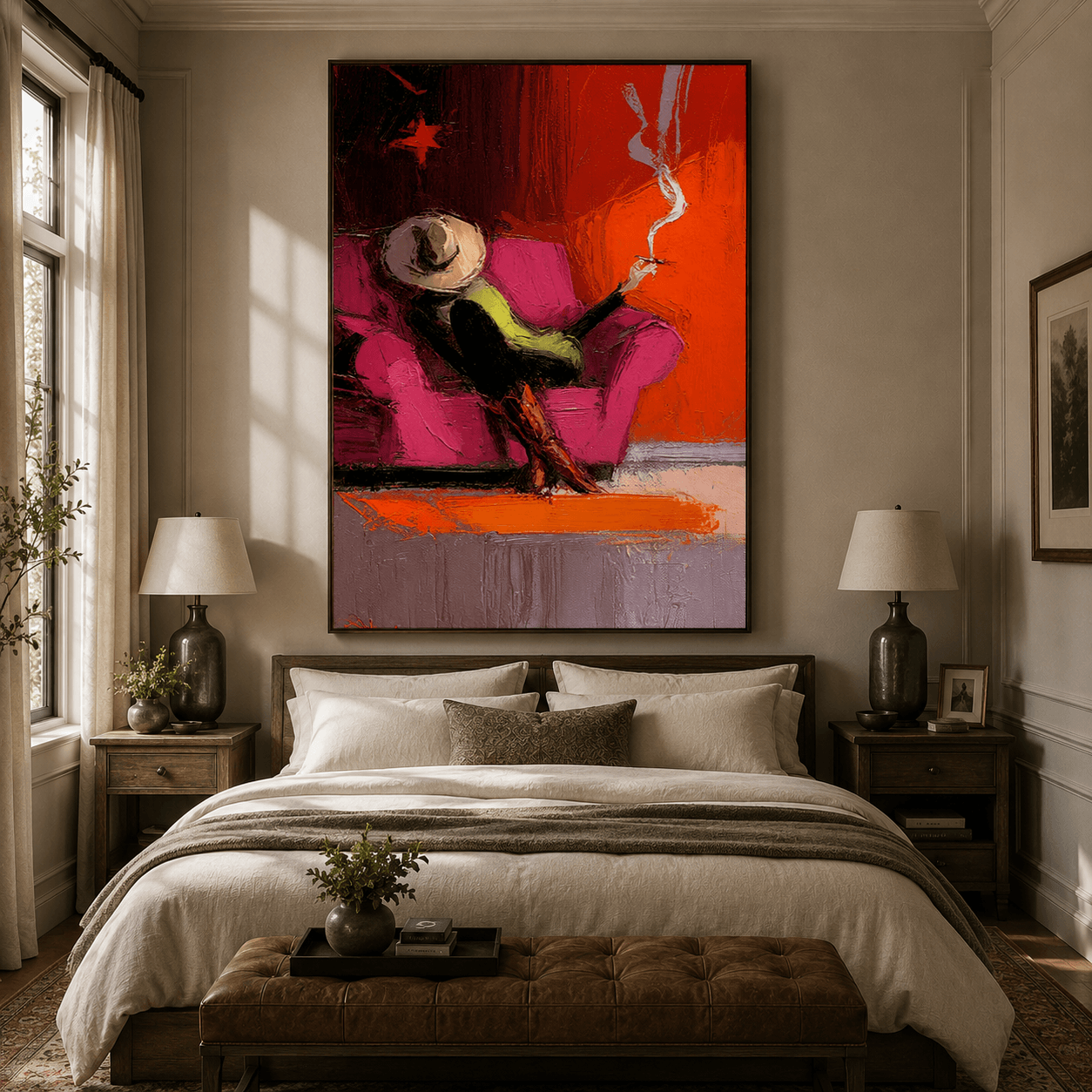 Impressionist Art | Star Cowgirl Haze