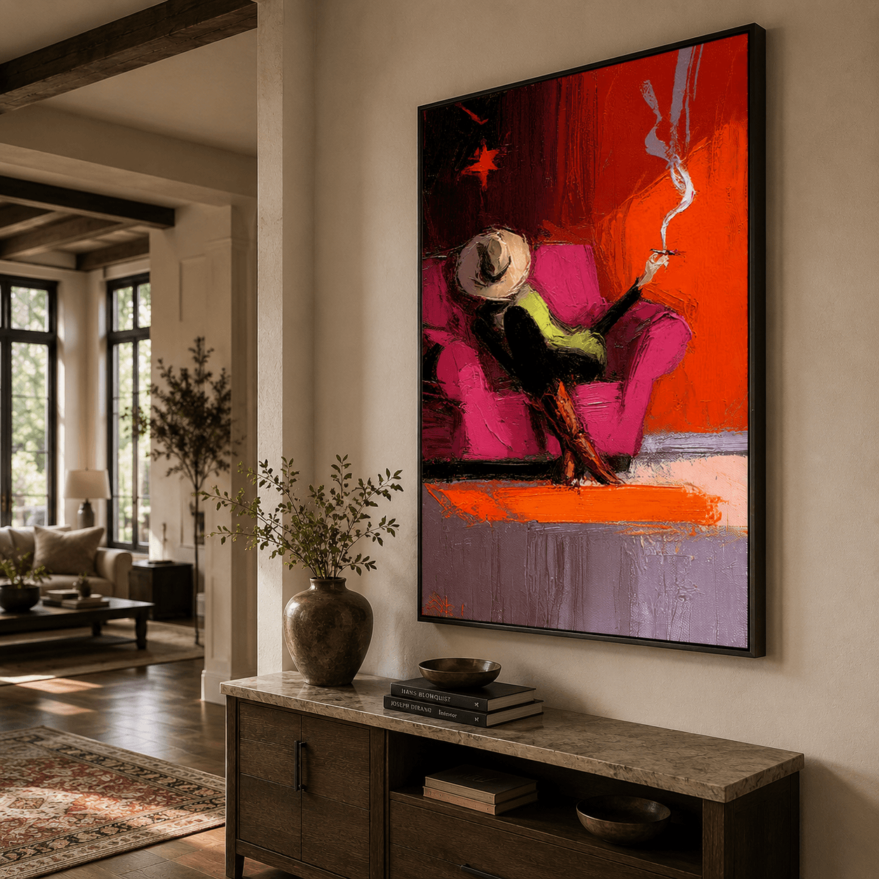 Impressionist Art | Star Cowgirl Haze