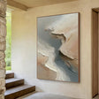 Sculptural Earth Tones | Abstract Flow