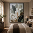 Impressionist Art | Gilded Leaf Relief