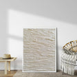 Textured Cream Cascades | Gold Accents