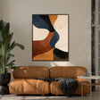 Textured Curved Opulence | Caramel Tones