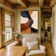 Textured Curved Opulence | Caramel Tones