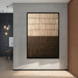 Textured Striped Opulence | Brown Gradient