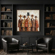 Textured Rustic Quintet | Hat Ensemble
