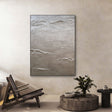 Textured Earthy Terrain | Beige Grey