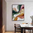 Textured Flowing Vitality | Pink Green