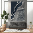 Textured Monochrome Rhythm | Black Silver