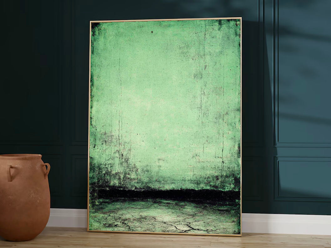 Textured Vintage Sage | Muted Black