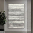 Textured Linear Serenity | Monochrome Tones