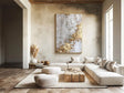 Textured Gilded Opulence | Neutral Gleam