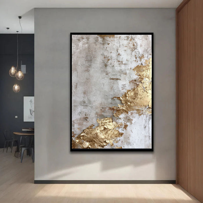 Textured Gilded Opulence | Neutral Gleam