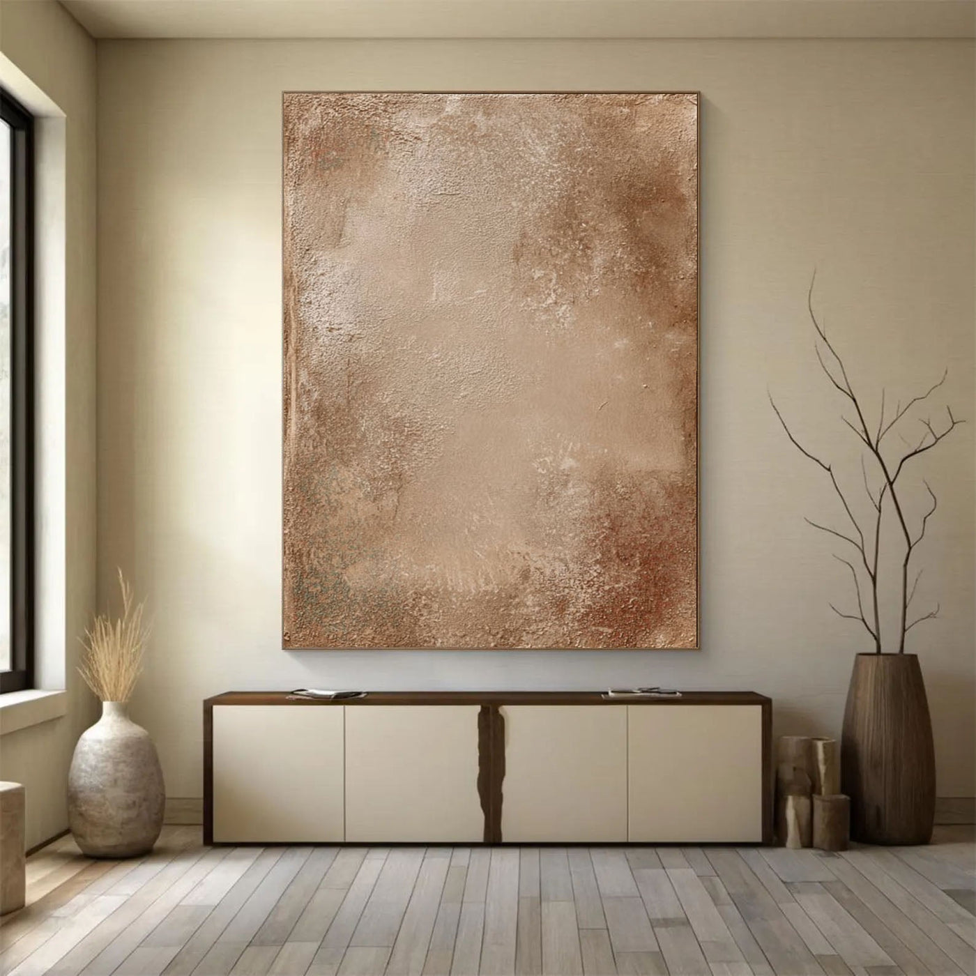 Earthy Textured Neutrals | Warm Beige