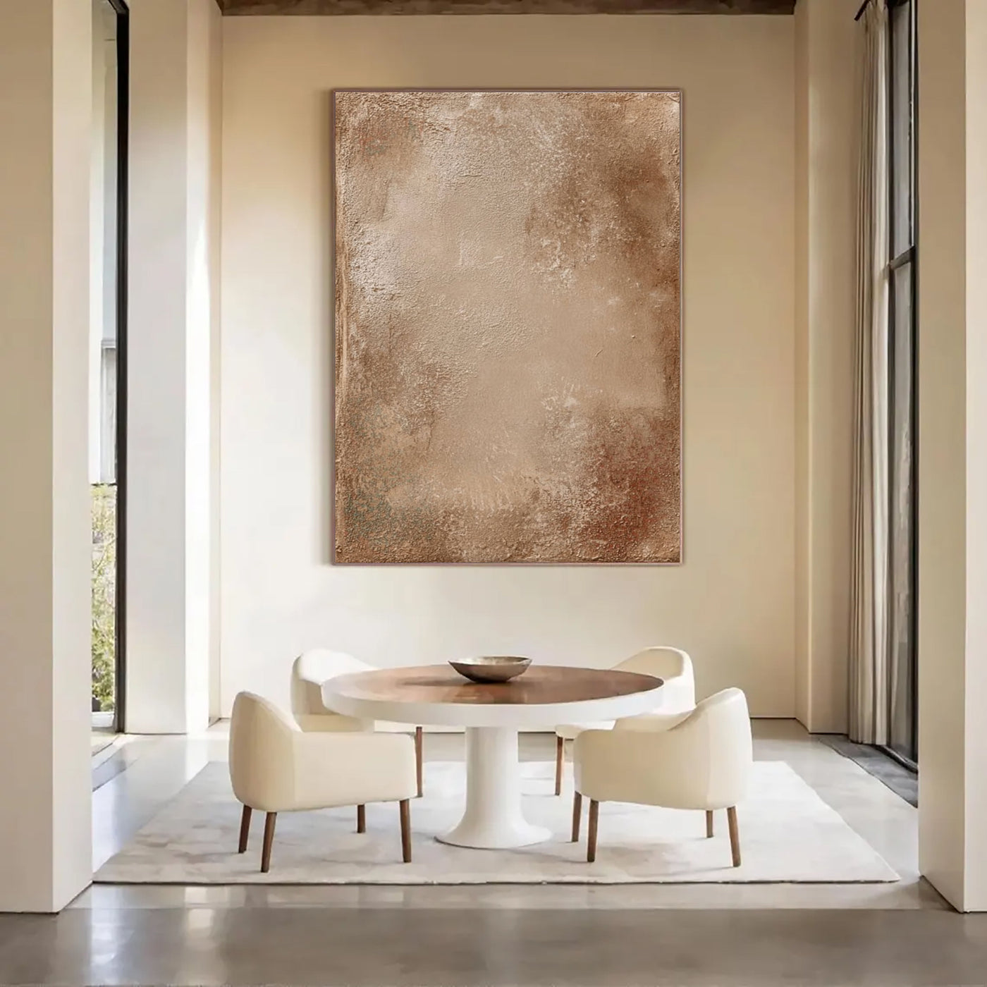 Earthy Textured Neutrals | Warm Beige