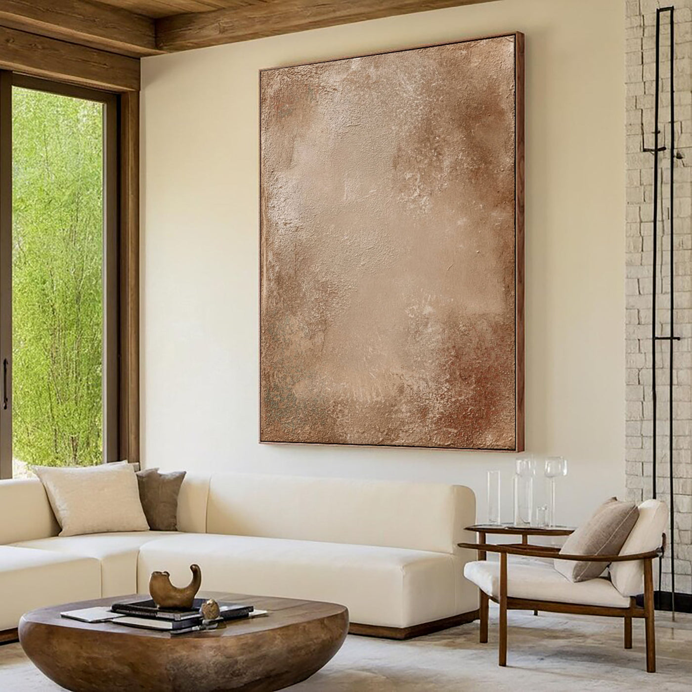 Earthy Textured Neutrals | Warm Beige