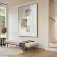 Abstract Textured Geometry | Beige Blocks
