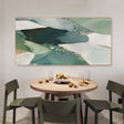 Abstract Textured Landscape | Green Hues