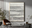 Textured Linear Serenity | Monochrome Tones