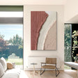 Textured Blush Harmony | Creamy Tones