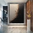 Textured Metallic Drama | Dark Gold