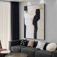 Textured Monochrome Geometry | Black White