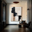 Bold Abstract Geometry | Black White