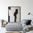 Textured Monochrome Geometry | Black White