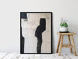 Textured Monochrome Geometry | Black White