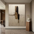 Textured Abstract Structure | Earthy Hues