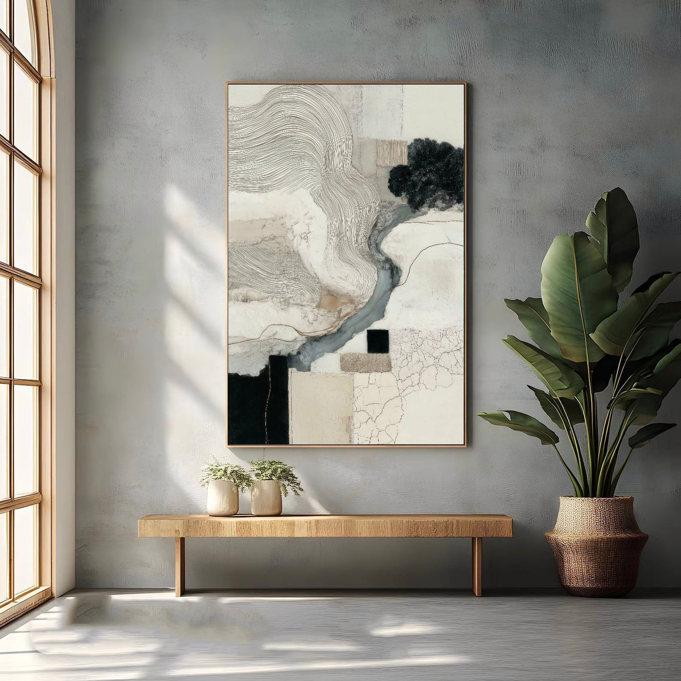 Textured Eclectic Fusion | Neutral Shades