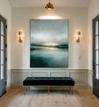 Textured Misty Waters | Gilded Glow