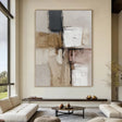 Modern Abstract Balance | Earth Tones