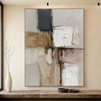 Modern Abstract Balance | Earth Tones
