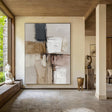 Modern Abstract Balance | Earth Tones