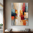 Vibrant Abstract Geometry | Warm Hues
