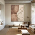 Textured Crackle Sophistication | Earthy Tones